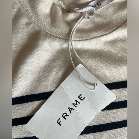 NWT- FRAME - 70s Mariner Dress Size Small - Picture 4 of 10